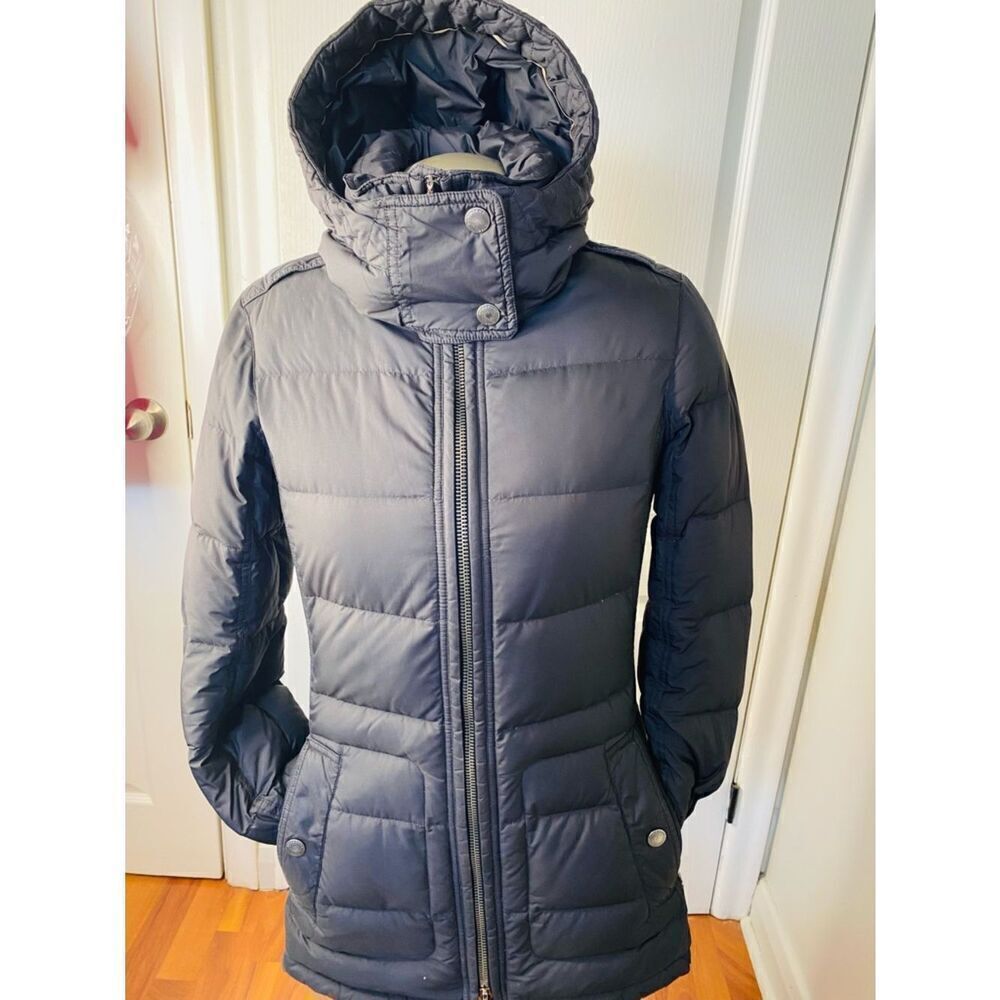 🛍️ Burberry Brit Authentic Vintage Puffer Jacket w Signature Nova Check Lining - Picture 15 of 16
